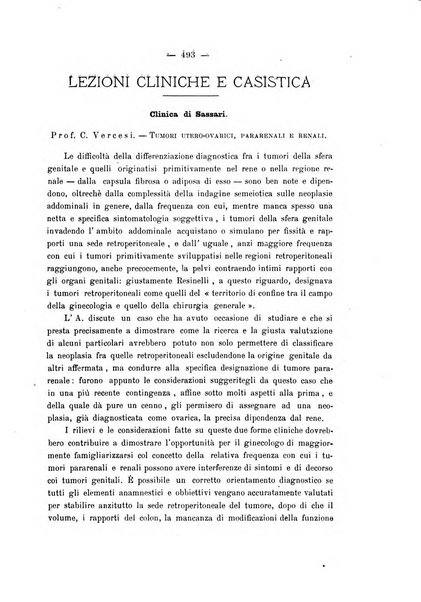 La rassegna d'ostetricia e ginecologia