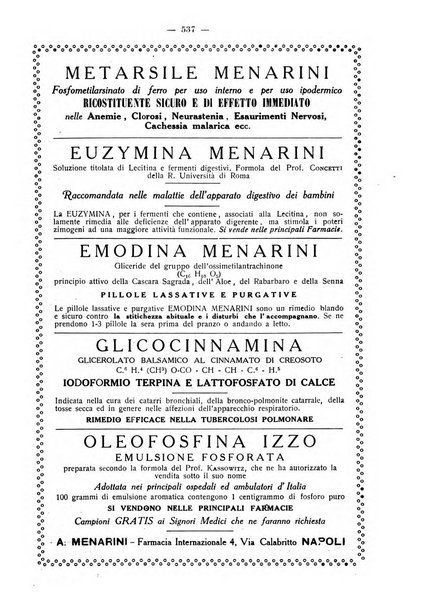 La rassegna d'ostetricia e ginecologia