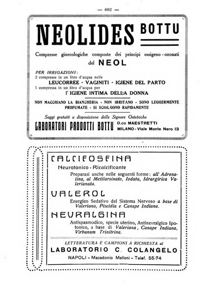 La rassegna d'ostetricia e ginecologia