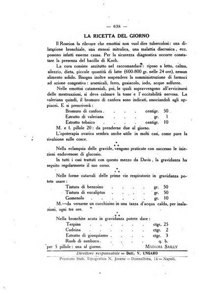 La rassegna d'ostetricia e ginecologia