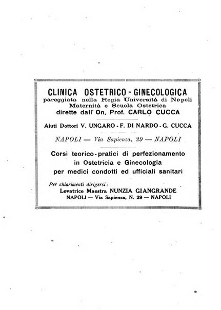 La rassegna d'ostetricia e ginecologia