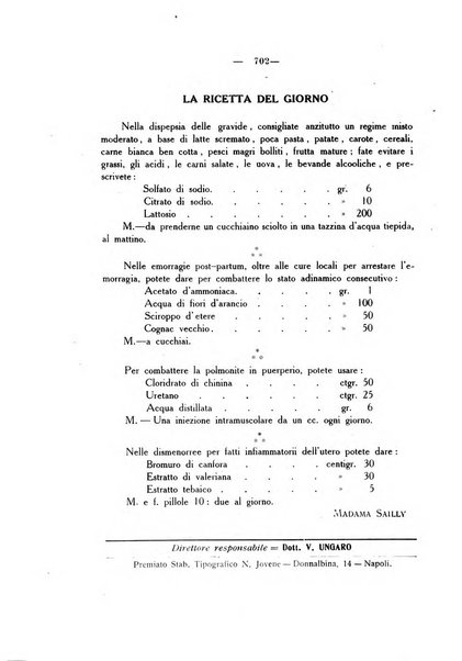 La rassegna d'ostetricia e ginecologia