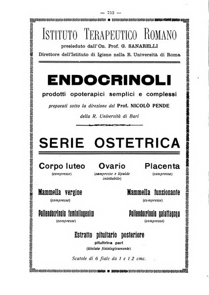 La rassegna d'ostetricia e ginecologia