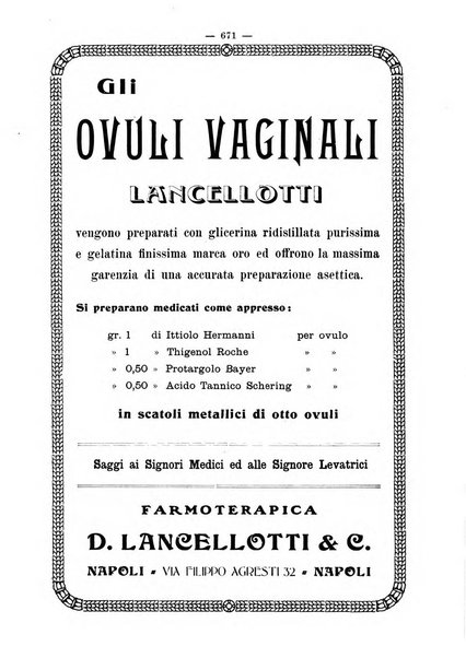 La rassegna d'ostetricia e ginecologia