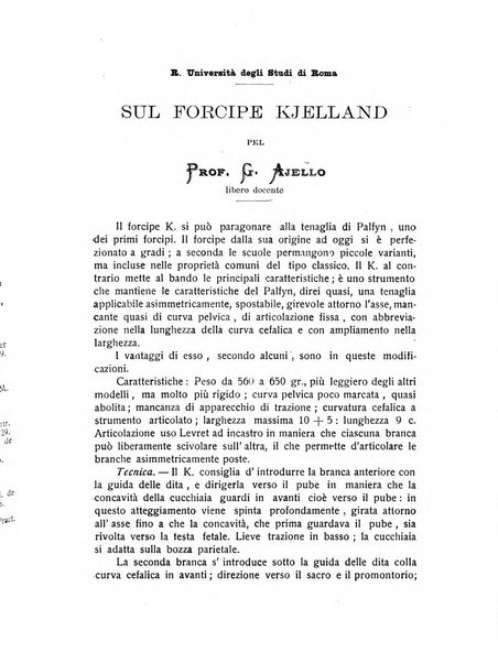 La rassegna d'ostetricia e ginecologia