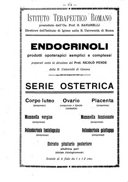 La rassegna d'ostetricia e ginecologia