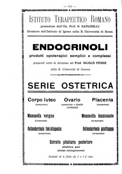 La rassegna d'ostetricia e ginecologia