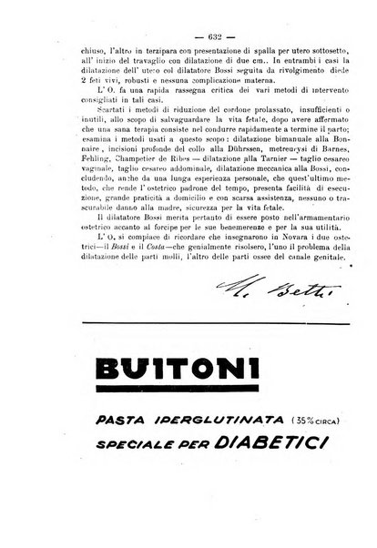 La rassegna d'ostetricia e ginecologia