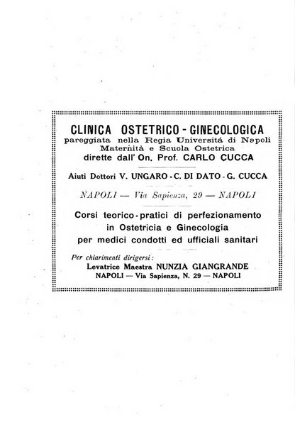 La rassegna d'ostetricia e ginecologia