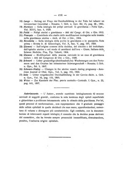 La rassegna d'ostetricia e ginecologia