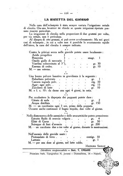 La rassegna d'ostetricia e ginecologia