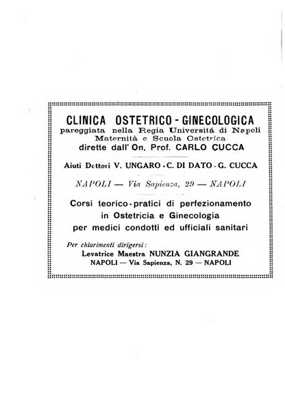 La rassegna d'ostetricia e ginecologia