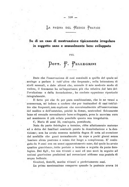 La rassegna d'ostetricia e ginecologia