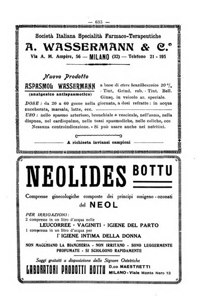 La rassegna d'ostetricia e ginecologia