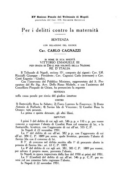 La rassegna d'ostetricia e ginecologia