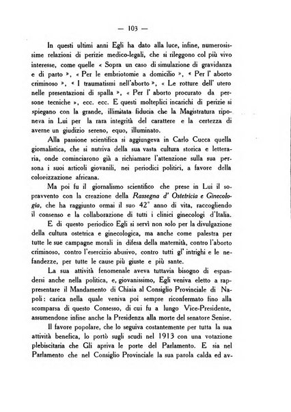 La rassegna d'ostetricia e ginecologia