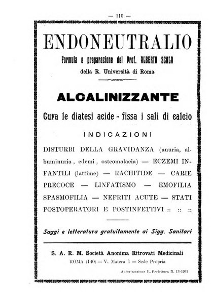 La rassegna d'ostetricia e ginecologia