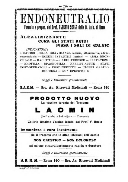 La rassegna d'ostetricia e ginecologia