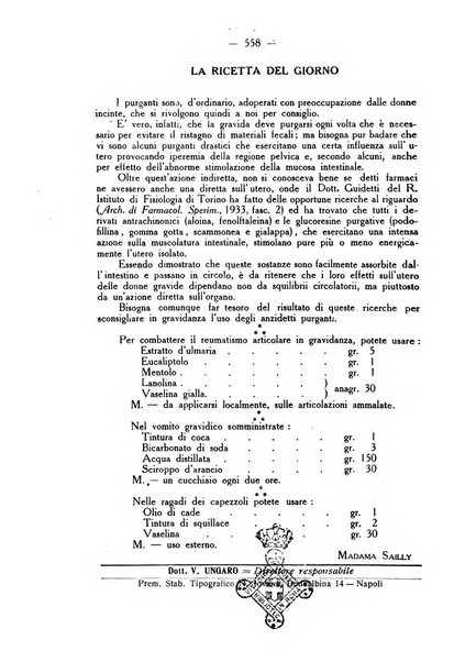 La rassegna d'ostetricia e ginecologia