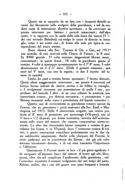 La rassegna d'ostetricia e ginecologia