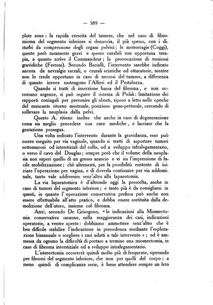 La rassegna d'ostetricia e ginecologia