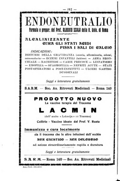 La rassegna d'ostetricia e ginecologia