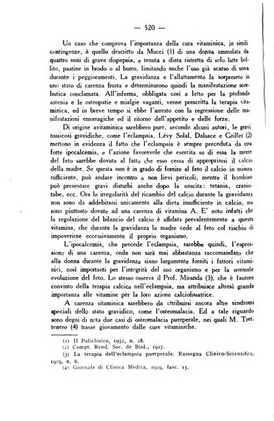 La rassegna d'ostetricia e ginecologia