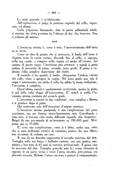 La rassegna d'ostetricia e ginecologia