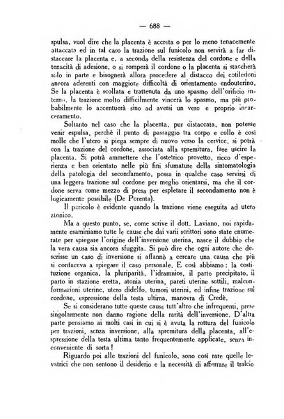 La rassegna d'ostetricia e ginecologia