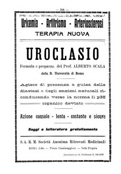 La rassegna d'ostetricia e ginecologia