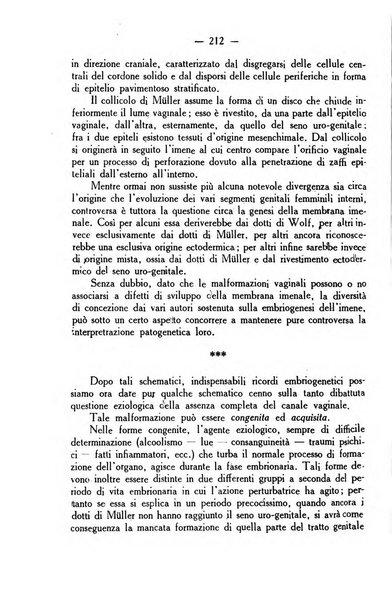 La rassegna d'ostetricia e ginecologia