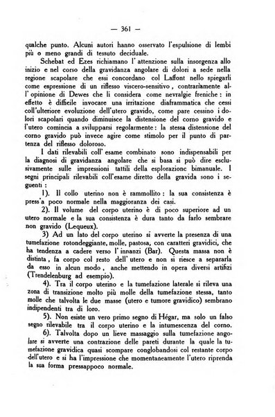 La rassegna d'ostetricia e ginecologia