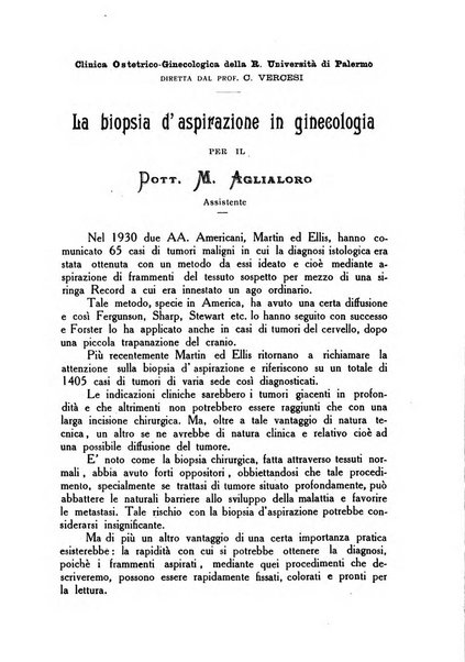 La rassegna d'ostetricia e ginecologia