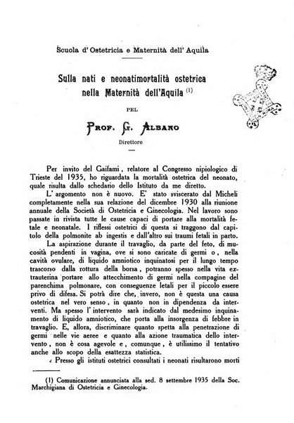 La rassegna d'ostetricia e ginecologia