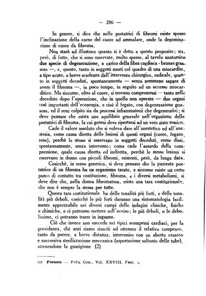 La rassegna d'ostetricia e ginecologia