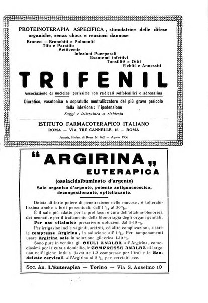 La rassegna d'ostetricia e ginecologia