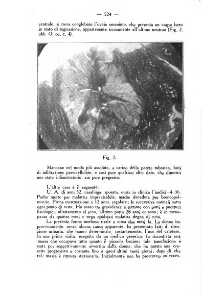 La rassegna d'ostetricia e ginecologia