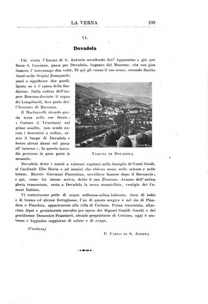 La Verna rivista illustrata sanfrancescana dedicata a s. Antonio da Padova