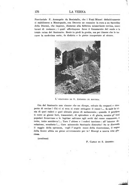 La Verna rivista illustrata sanfrancescana dedicata a s. Antonio da Padova