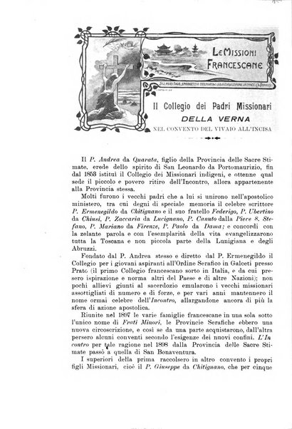 La Verna rivista illustrata sanfrancescana dedicata a s. Antonio da Padova