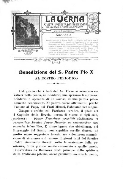 La Verna rivista illustrata sanfrancescana dedicata a s. Antonio da Padova