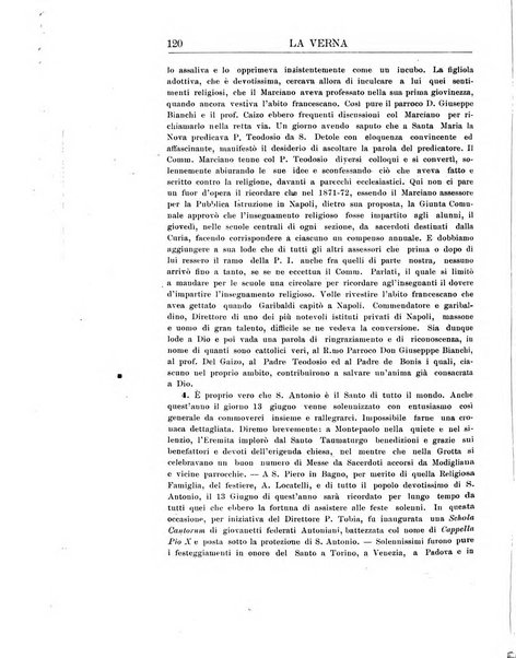 La Verna rivista illustrata sanfrancescana dedicata a s. Antonio da Padova