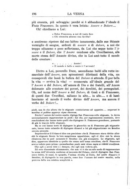 La Verna rivista illustrata sanfrancescana dedicata a s. Antonio da Padova