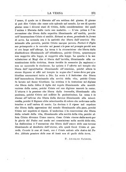 La Verna rivista illustrata sanfrancescana dedicata a s. Antonio da Padova