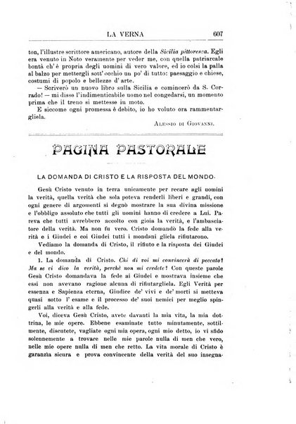 La Verna rivista illustrata sanfrancescana dedicata a s. Antonio da Padova