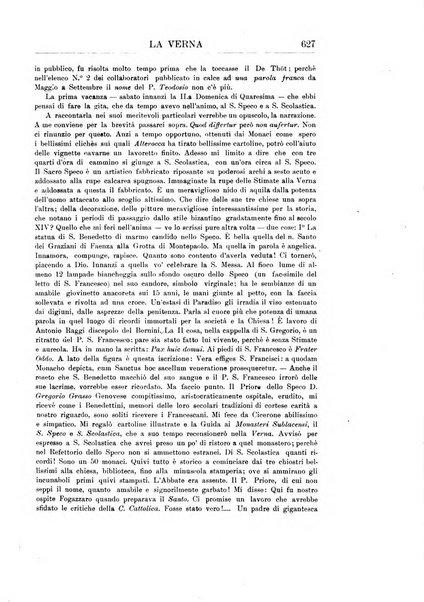 La Verna rivista illustrata sanfrancescana dedicata a s. Antonio da Padova