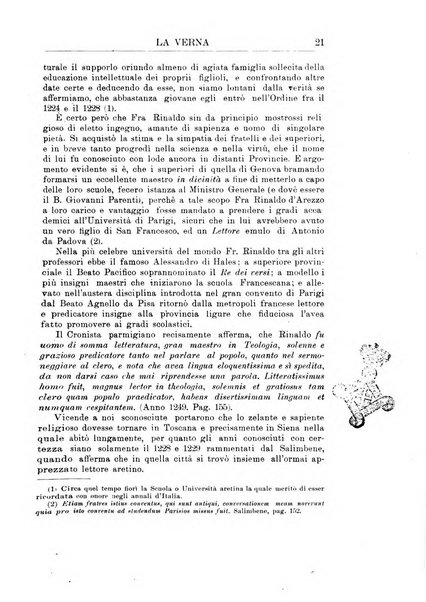 La Verna rivista illustrata sanfrancescana dedicata a s. Antonio da Padova