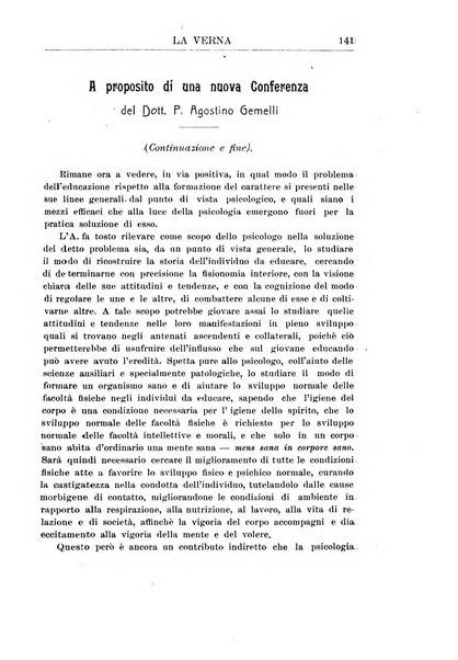 La Verna rivista illustrata sanfrancescana dedicata a s. Antonio da Padova