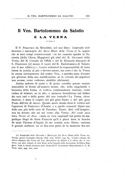 La Verna rivista illustrata sanfrancescana dedicata a s. Antonio da Padova