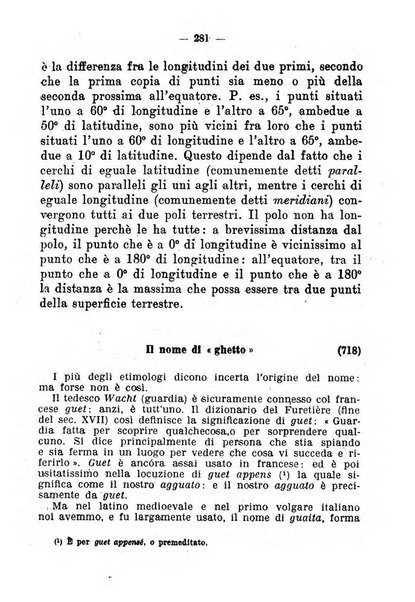 Il tesoretto della coltura italiana